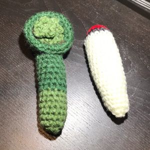 LIMITED EDITION - Cannabis Themed Crochet Bundle / New Handmade - Fast Shipping!